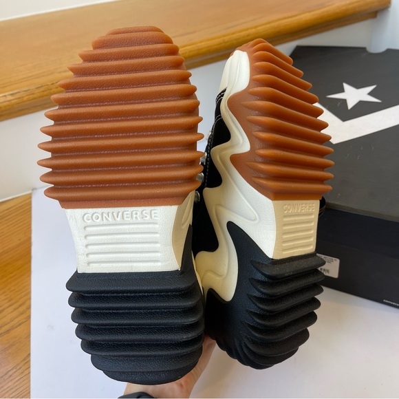 NWT Converse Run Star Motion CX Platform in black / white high top Chuck Taylor - Picture 6 of 10